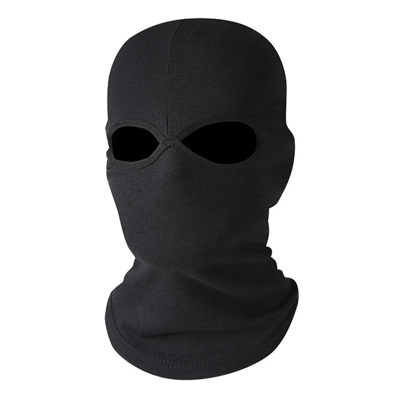 Cagoule Noire Thermique à Double Usage