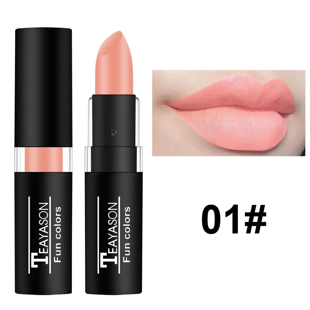 Rouge à Lèvres Noir Mat Intense