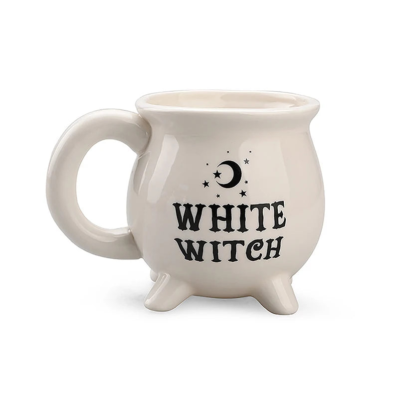 Tasse Chaudron Noire en Céramique Witches Brew