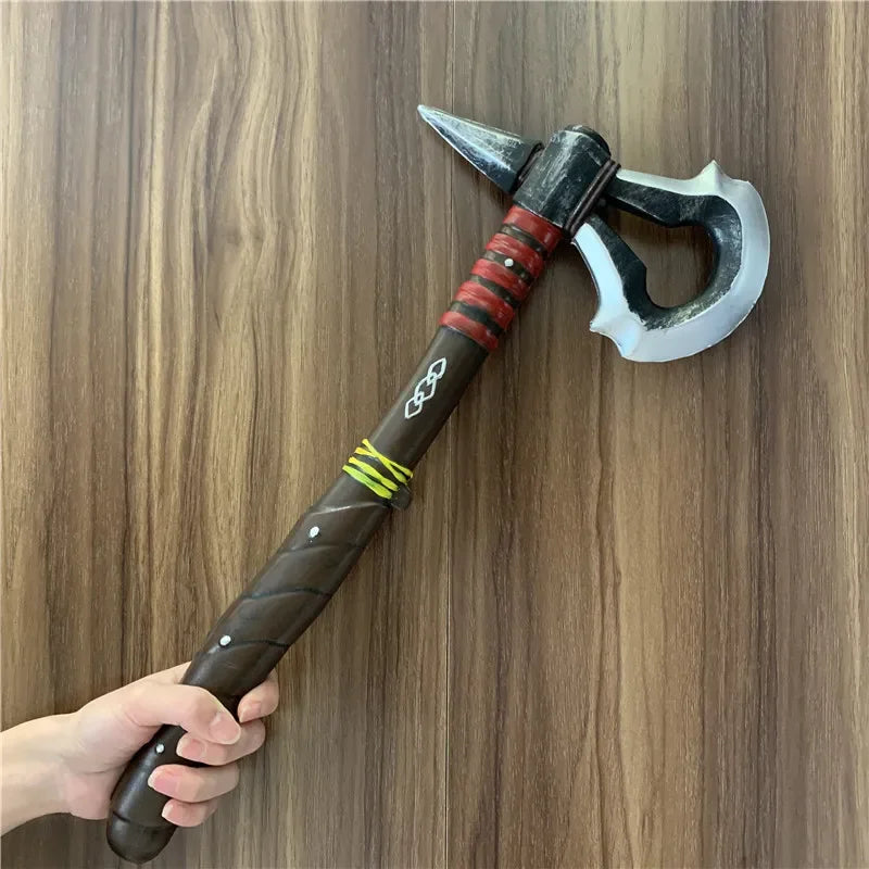 Hache de Costume 57cm en Caoutchouc PU Sanglante