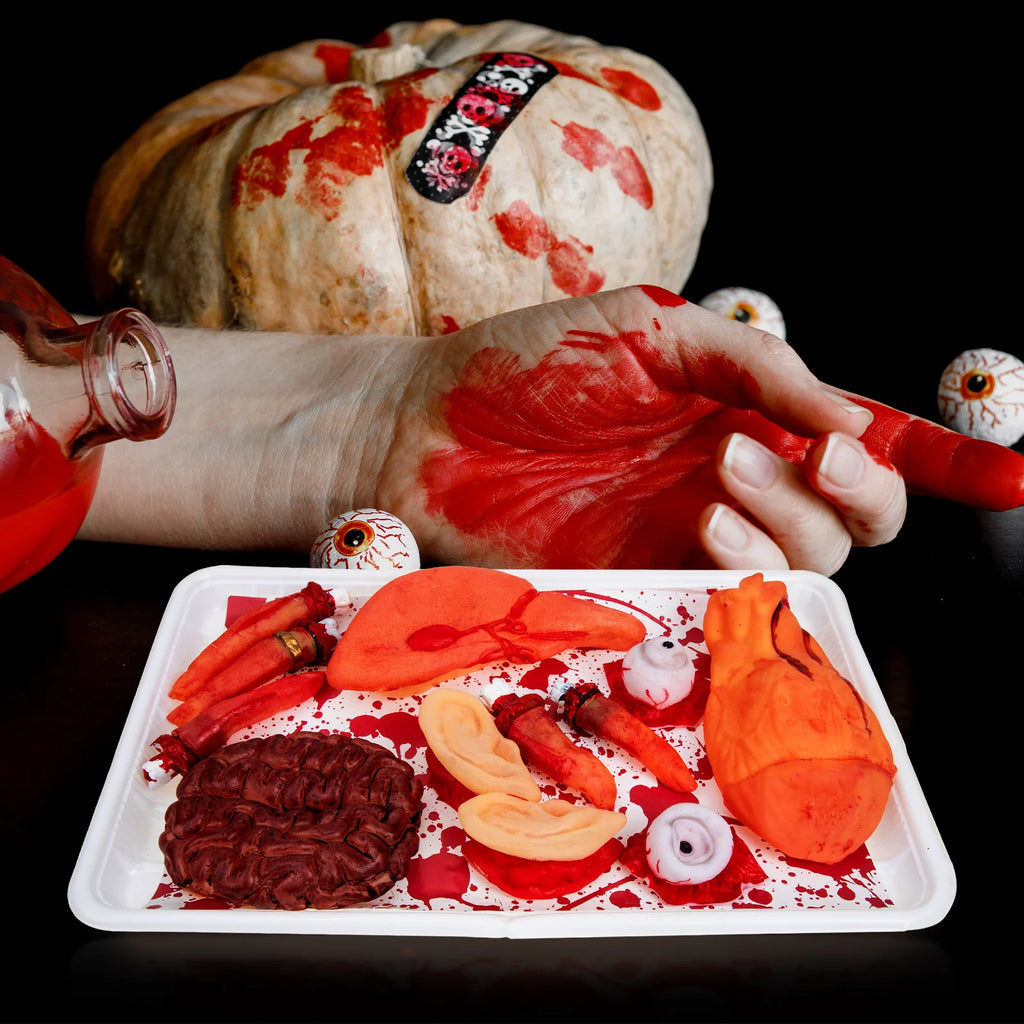Plateau d'Organes Sanglants pour Halloween