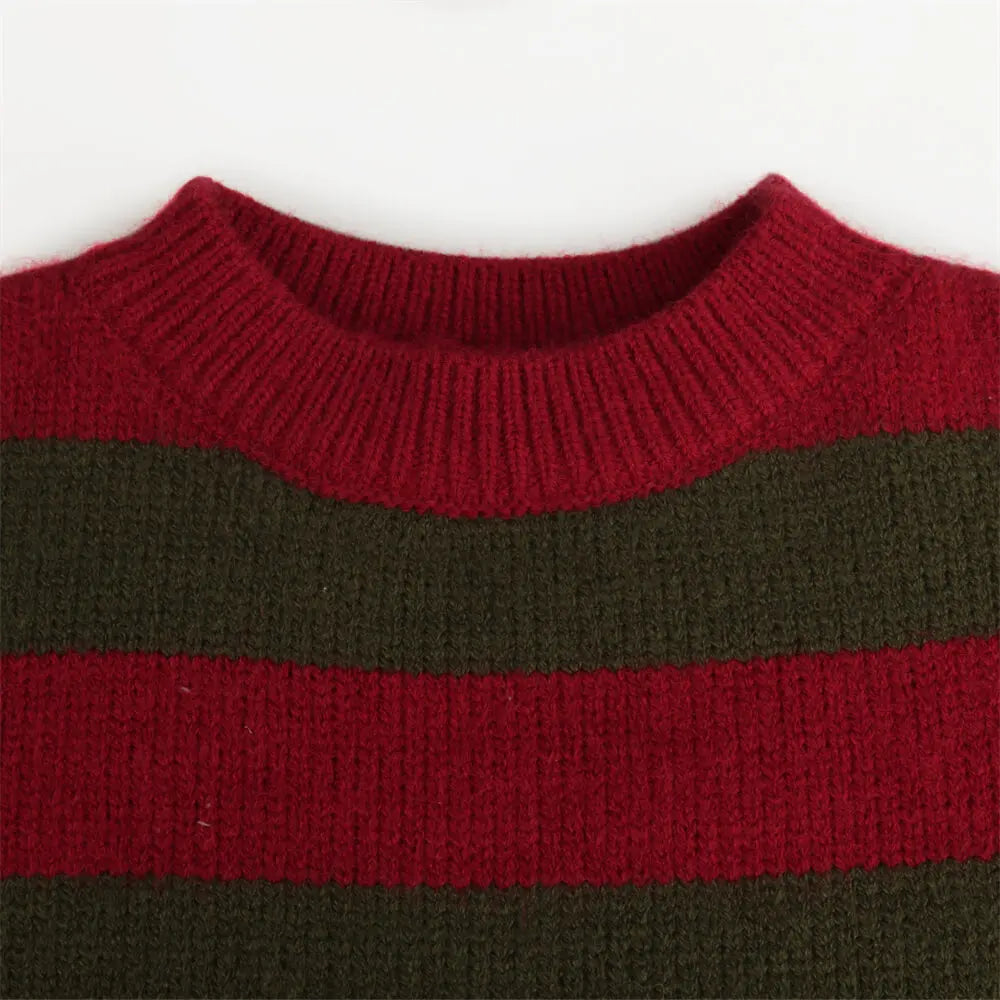 Déguisement Freddy Krueger Adulte Rayé Masque et Gant