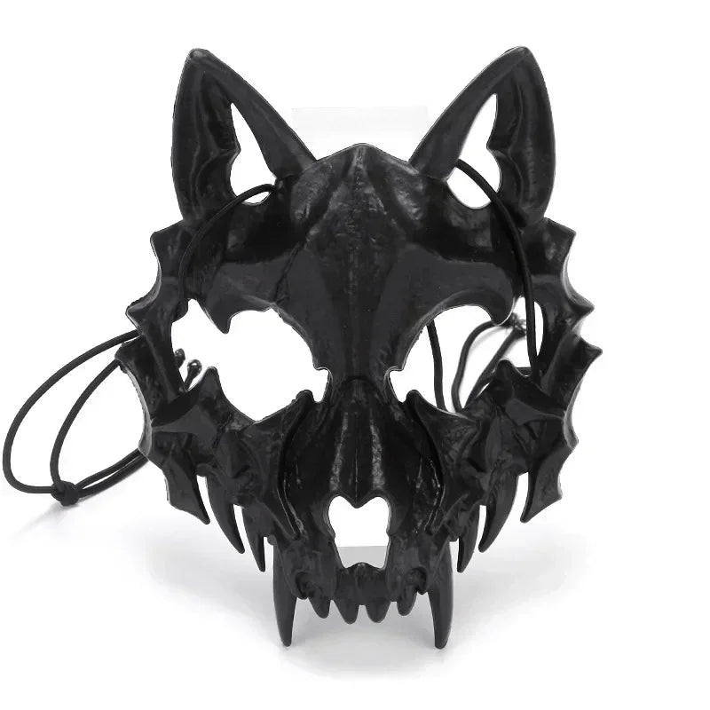 Masque Gueule de Bête à Crocs en Résine
