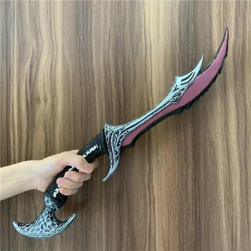 Hache de Costume 57cm en Caoutchouc PU Sanglante