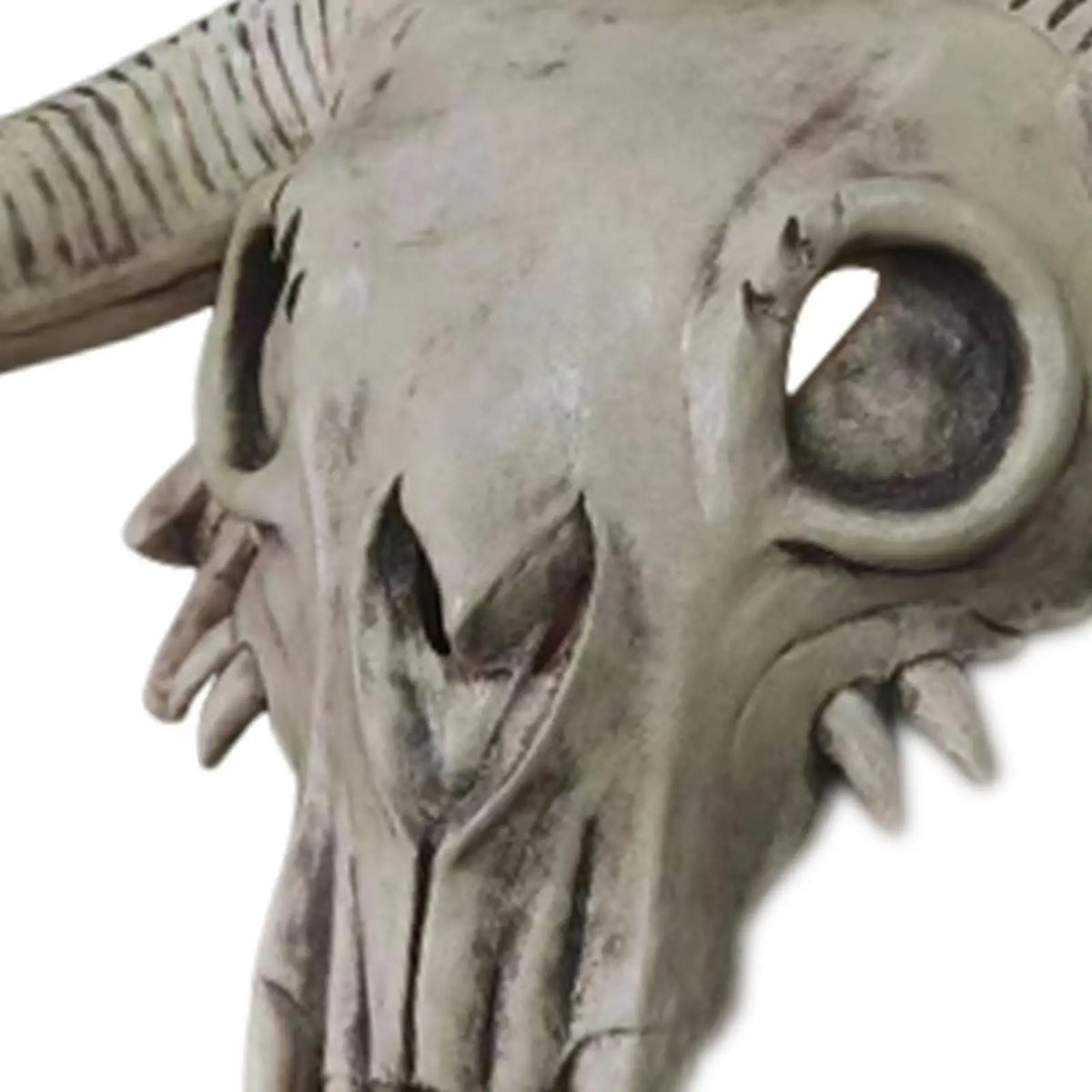 Masque Crâne Chamanique avec Cornes Géantes