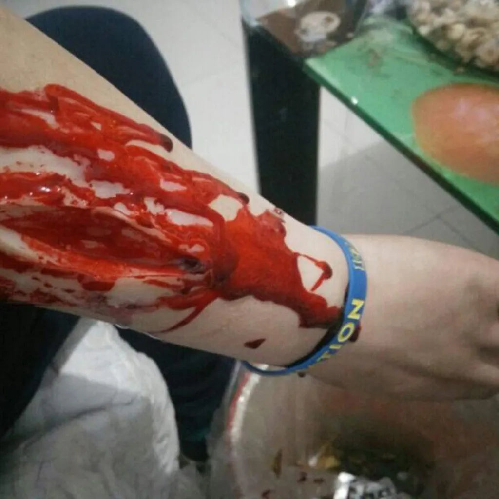Faux Sang Réaliste pour Maquillage Halloween