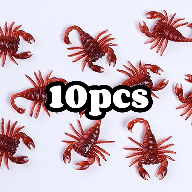 Assortiment d'Insectes Réalistes en Plastique pour Farces