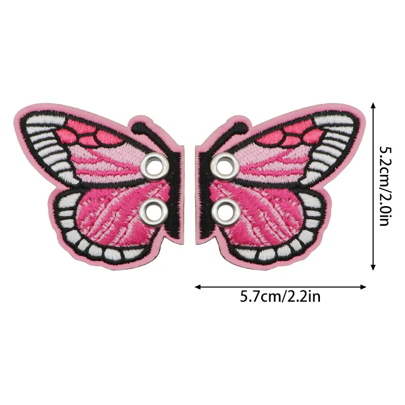 Ailes de Chauve-Souris pour Bottes, Noir Mat ou Scintillant