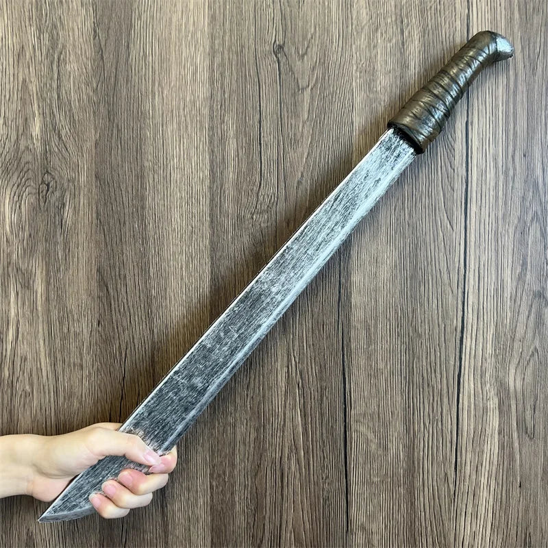 Machettes de Cosplay Effet Vieilli, Poignées Bandées