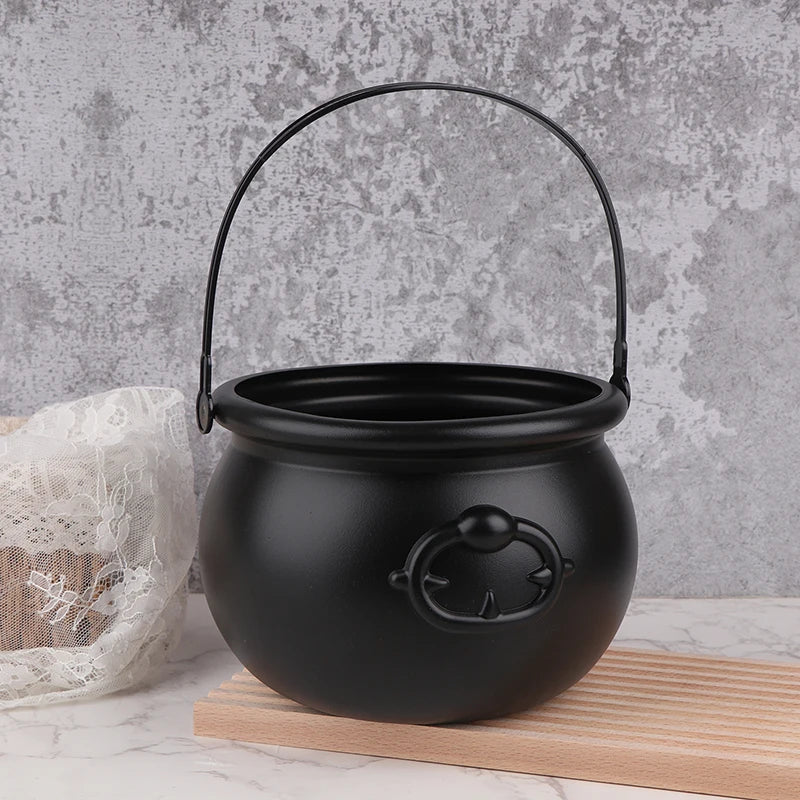 Mini Chaudron Noir Mat de Sorcière