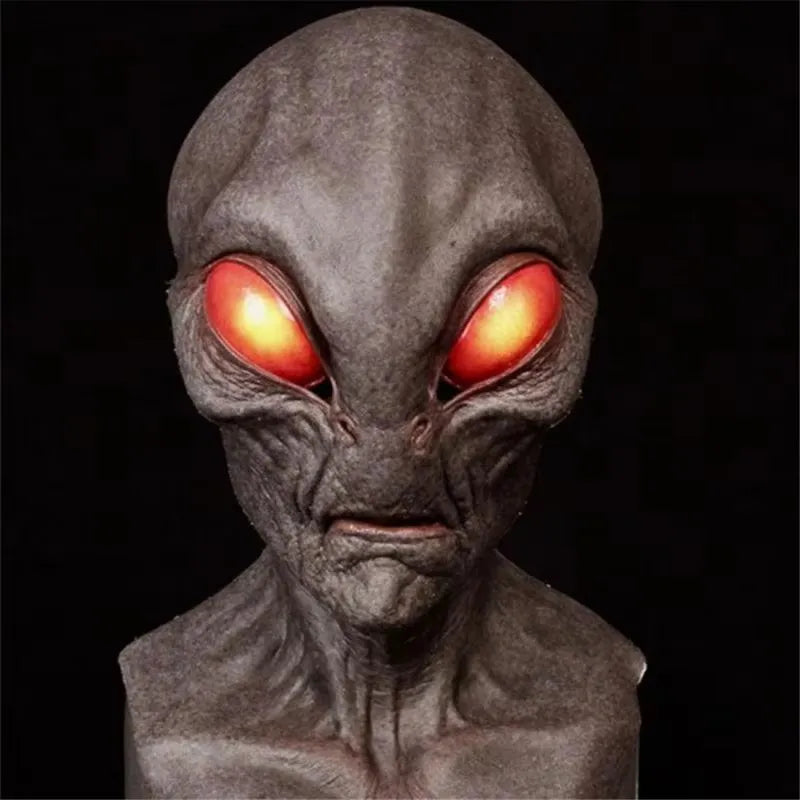 Masque Intégral d'Alien en Latex Réaliste
