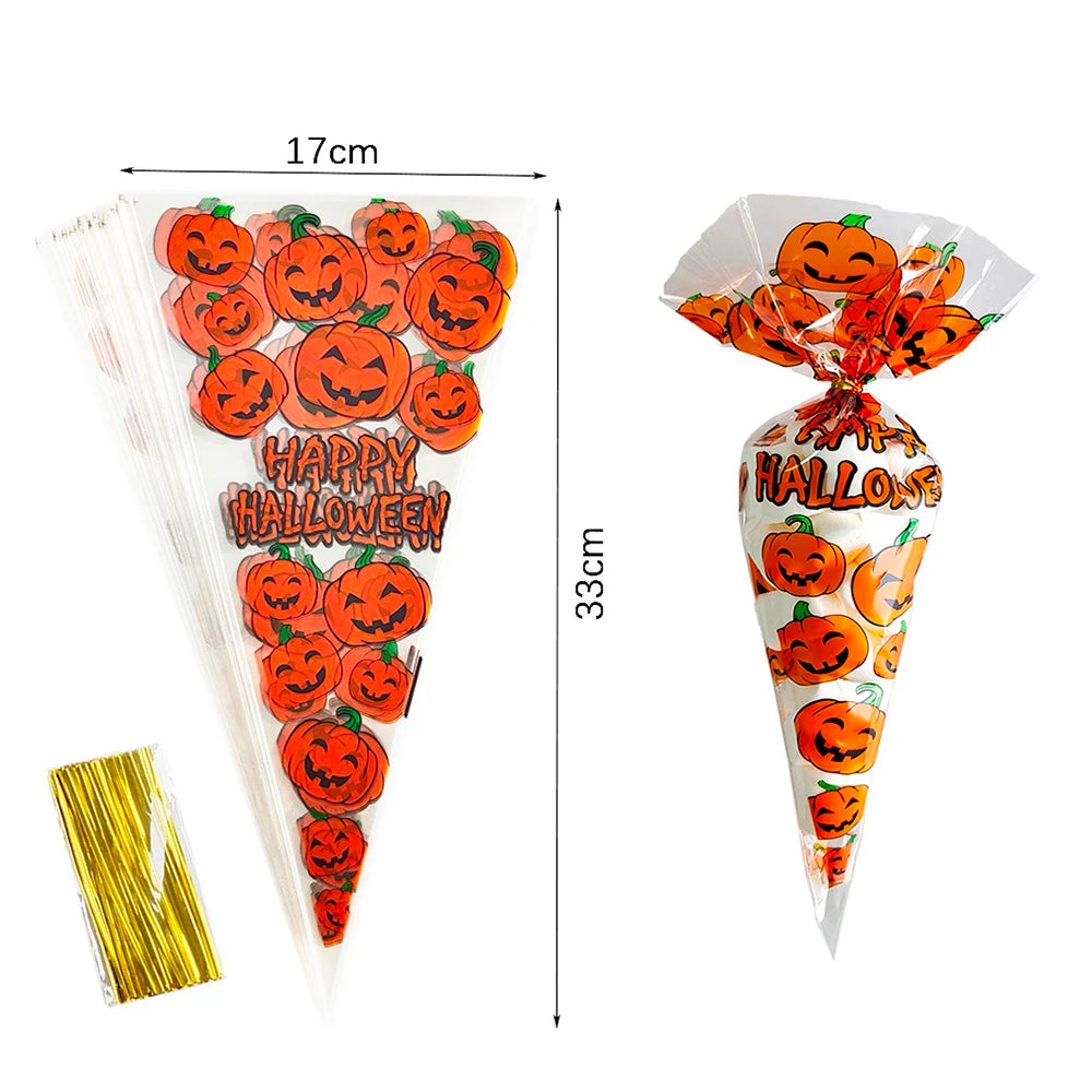 Corbeille à Bonbons Halloween en Toile d'Araignée