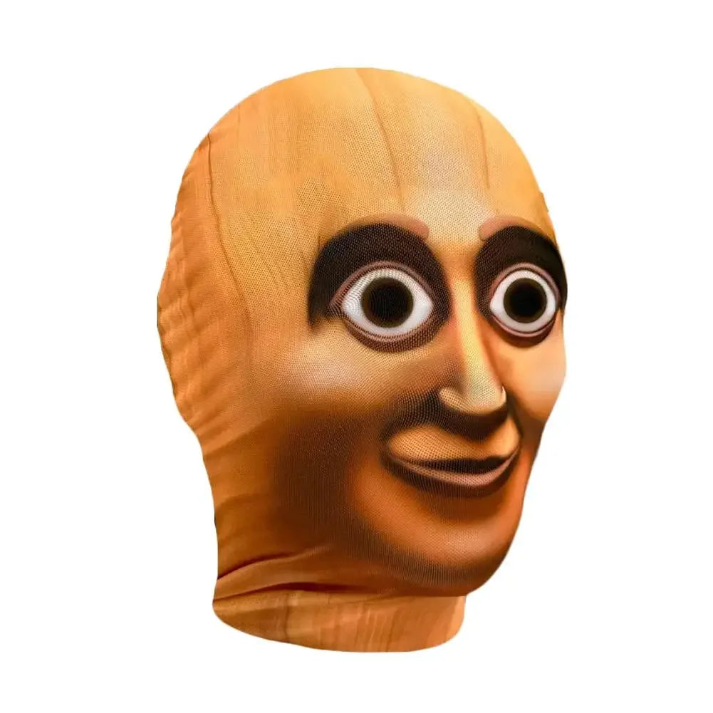 Masque en Maille Visage Meme Inquiétant