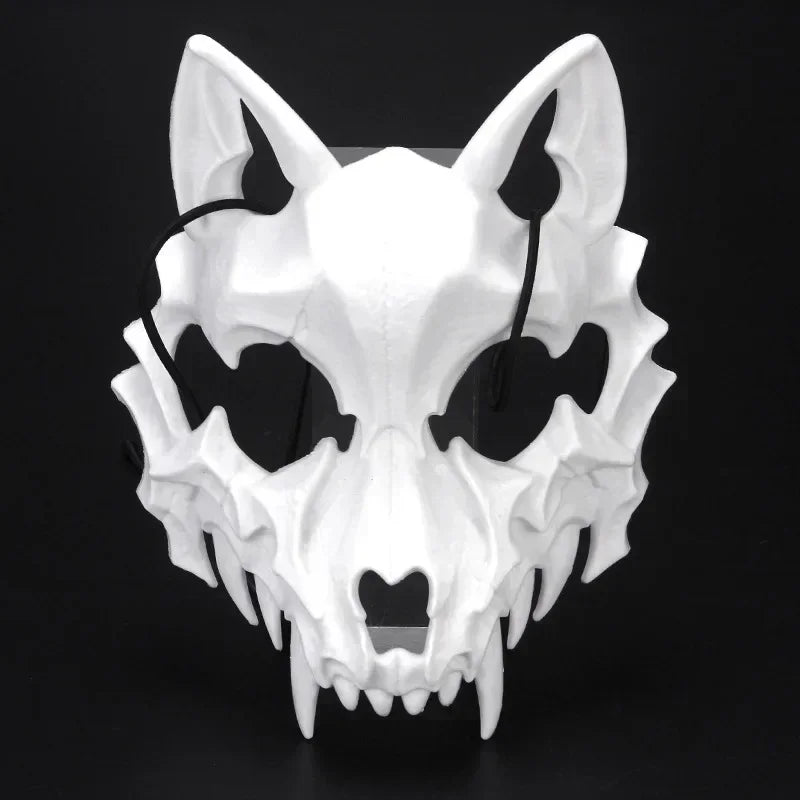 Masque Gueule de Bête à Crocs en Résine