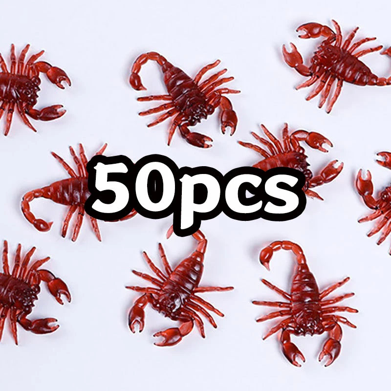 Assortiment d'Insectes Réalistes en Plastique pour Farces
