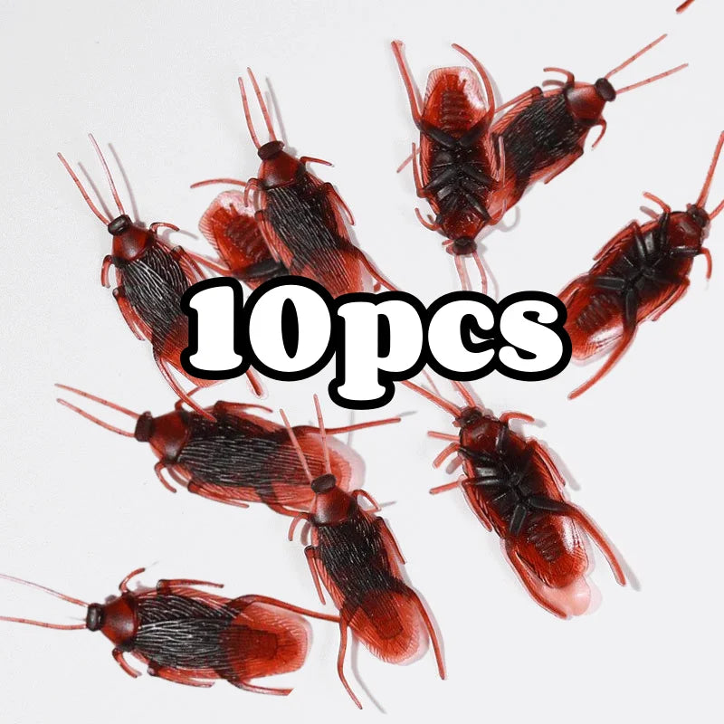 Assortiment d'Insectes Réalistes en Plastique pour Farces