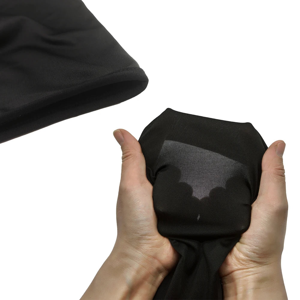 Cagoule Noire Thermique à Double Usage