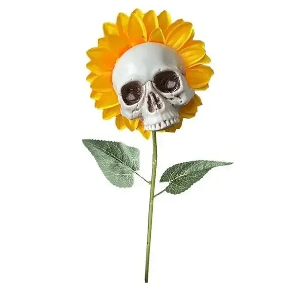 Tournesol Gothique à Crâne Vieilli
