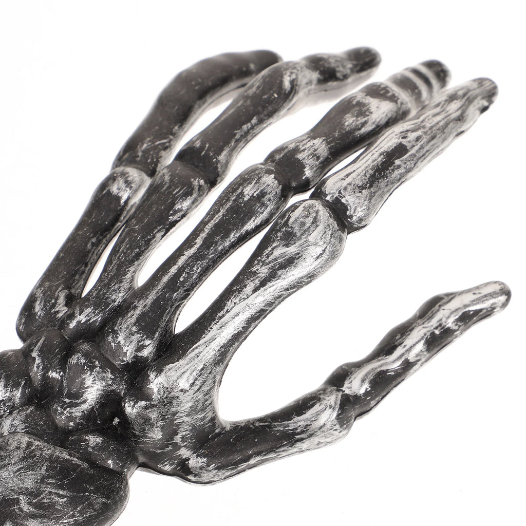 Paire de Bras de Squelette d'Halloween Gris Vieilli
