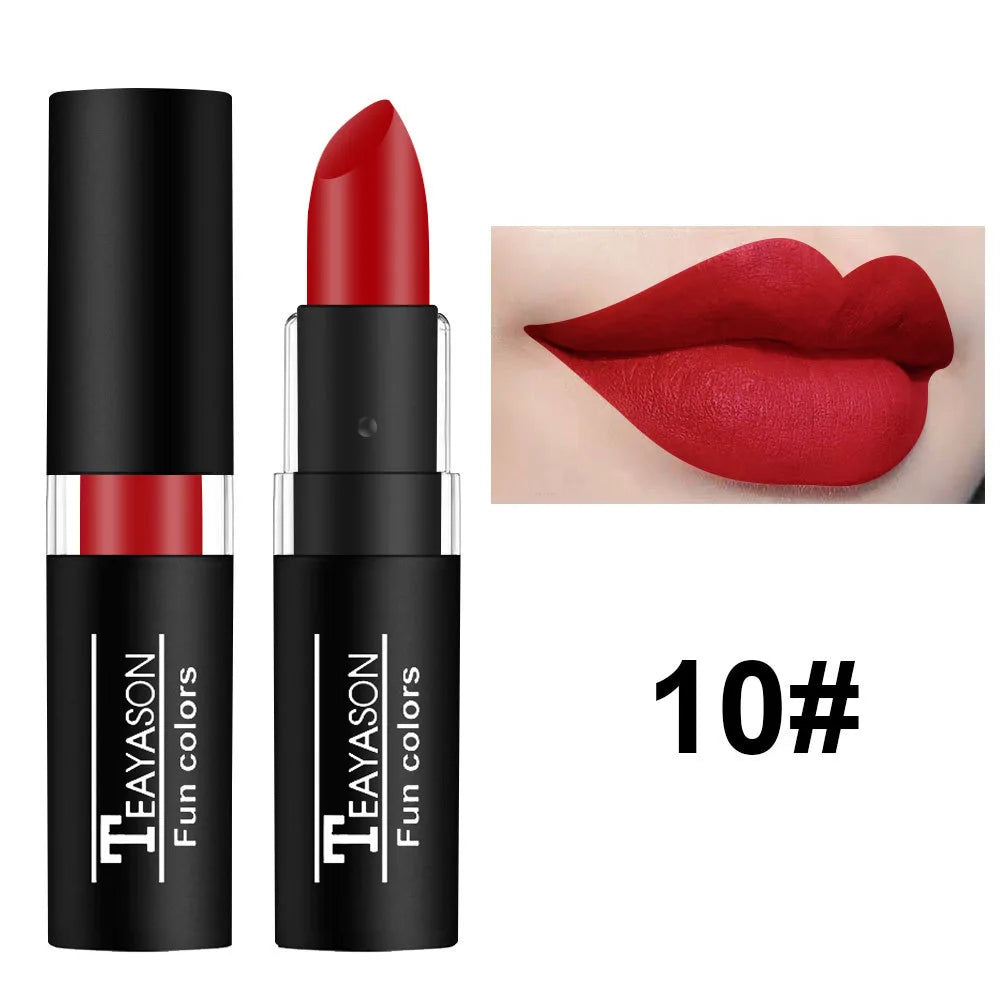 Rouge à Lèvres Noir Mat Intense