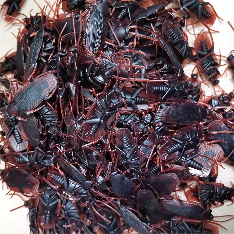 Assortiment d'Insectes Réalistes en Plastique pour Farces