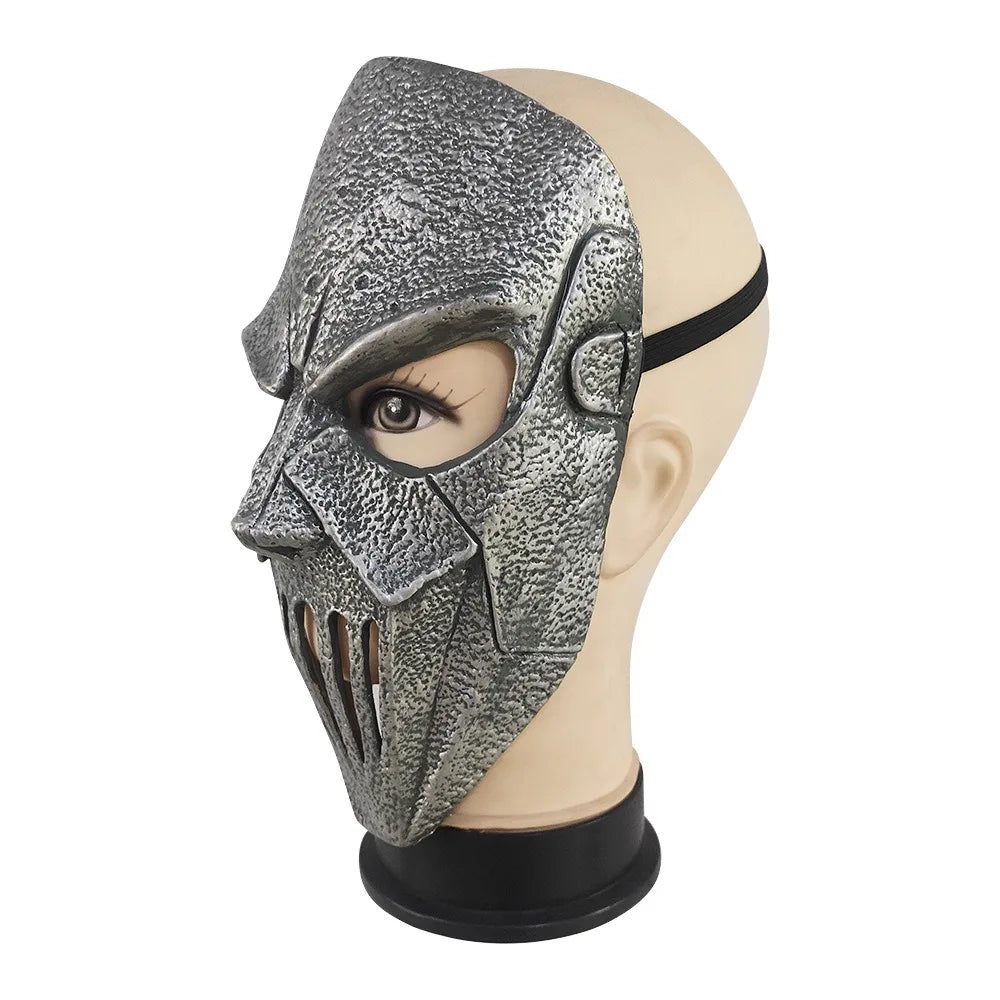 Masque Effet Métal Vieilli à Grilles Brutales