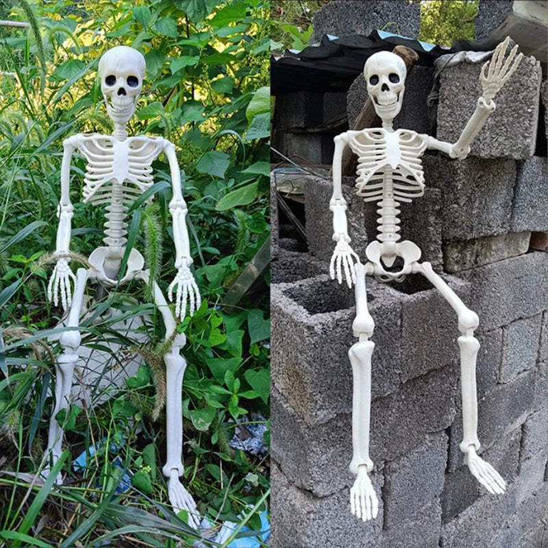 Squelette d'Halloween Géant Grimpant