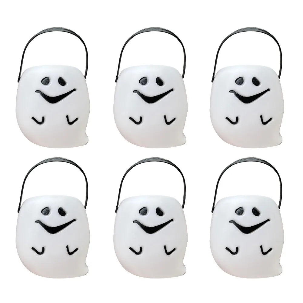 Seaux à Bonbons Halloween en Plastique Assortis