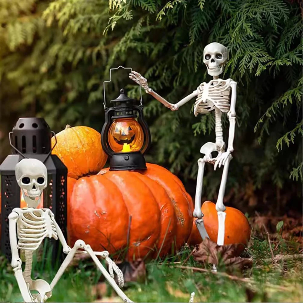 Squelette Articulé en Plastique d'Halloween