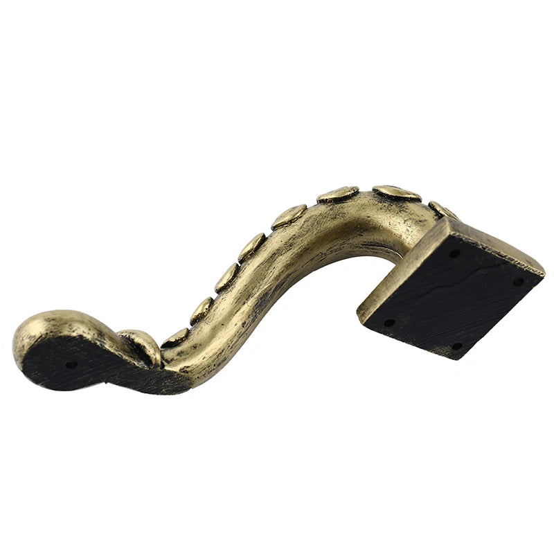 Poignée de Porte en Bronze Antique à Tentacule de Poulpe