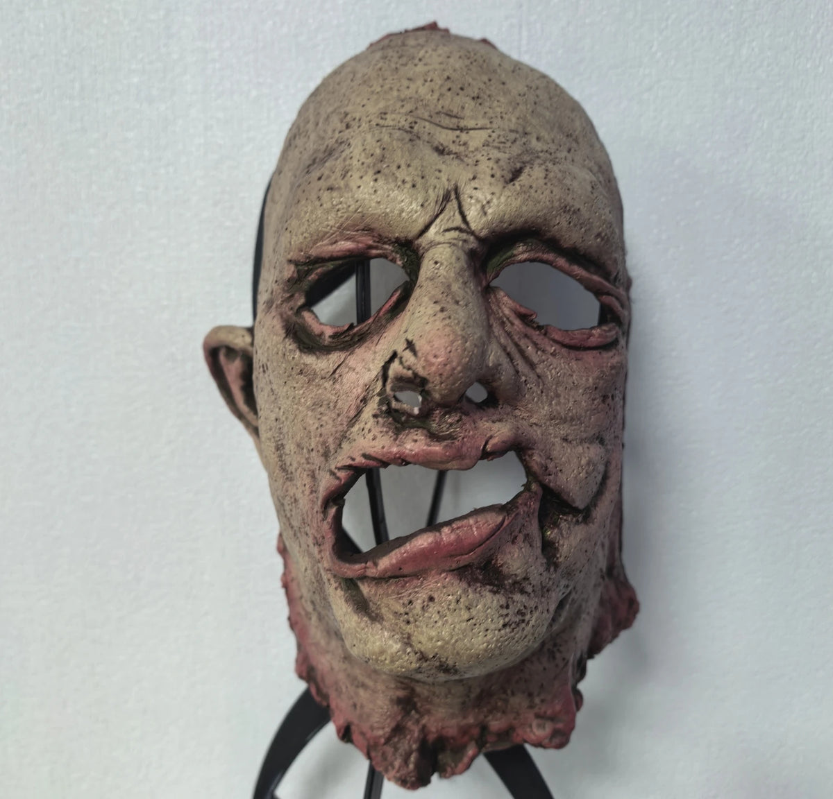 Masque d'Horreur en Latex Visage Écorché Réaliste