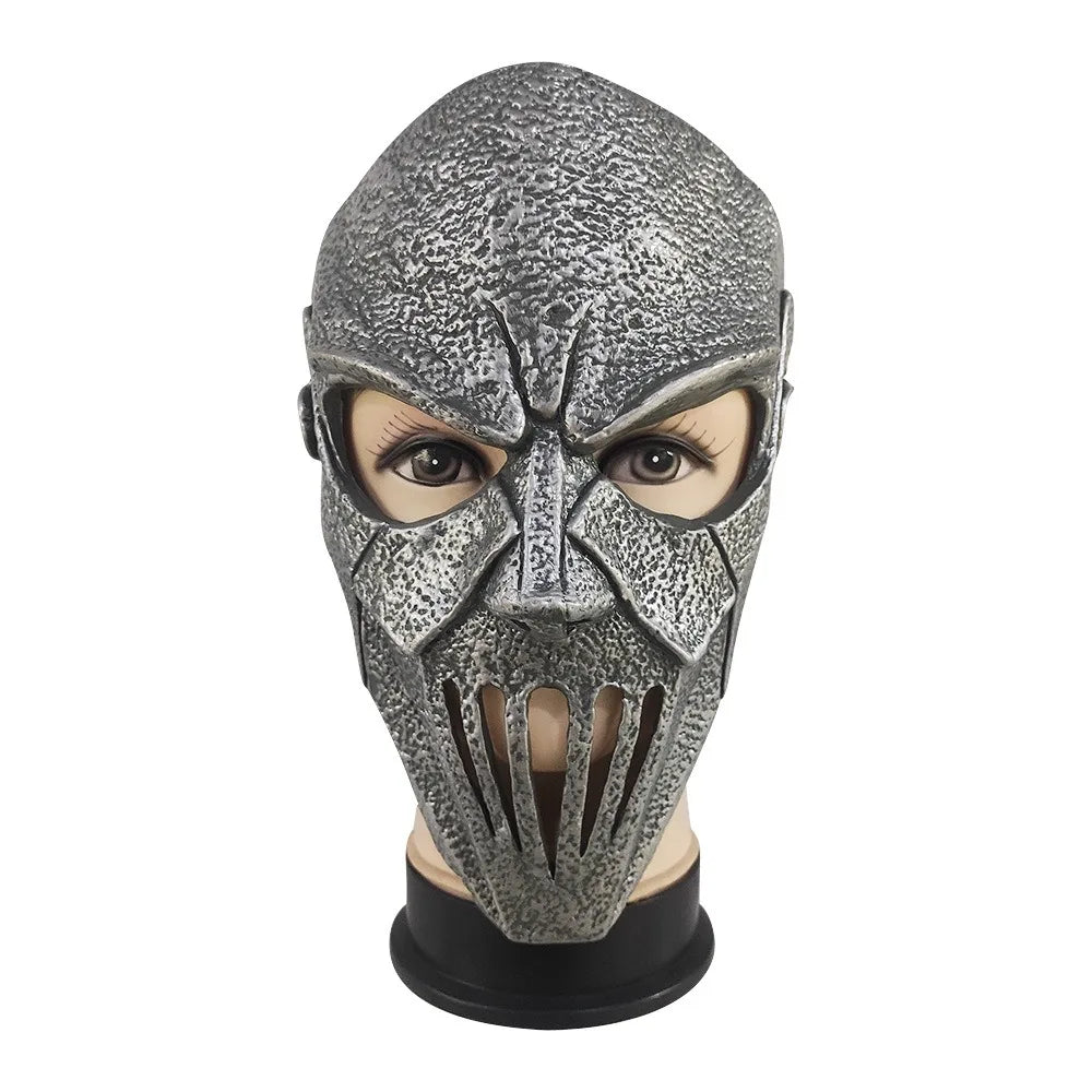 Masque Effet Métal Vieilli à Grilles Brutales