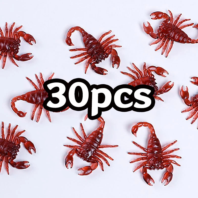 Assortiment d'Insectes Réalistes en Plastique pour Farces