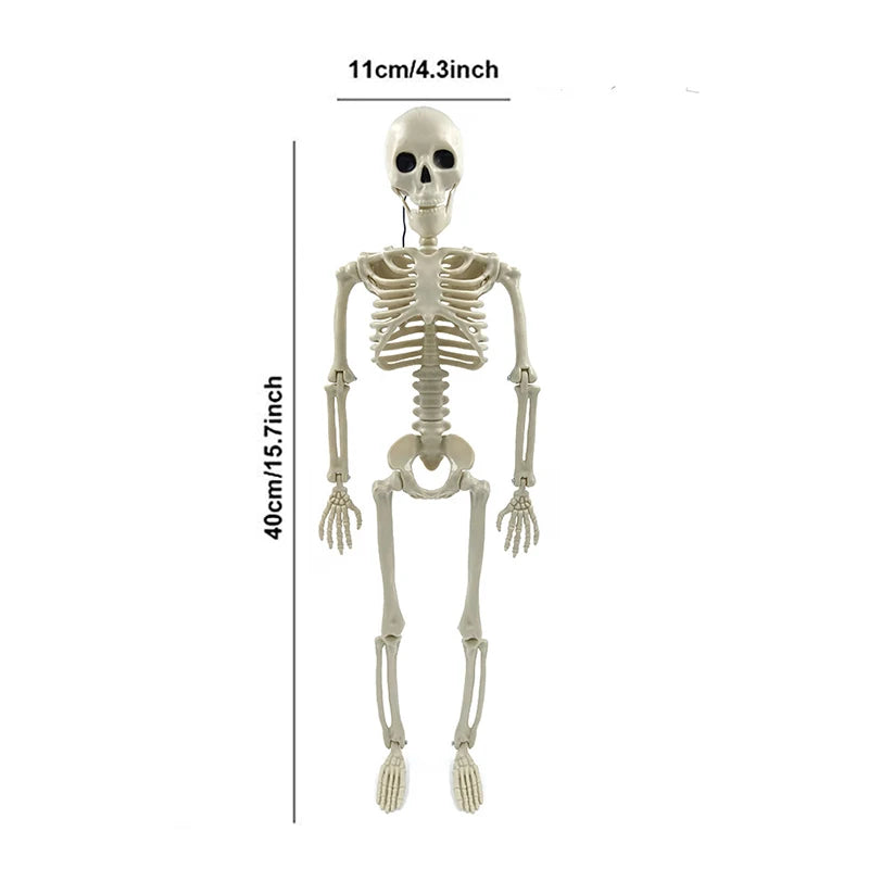 Squelette d'Halloween Géant Grimpant