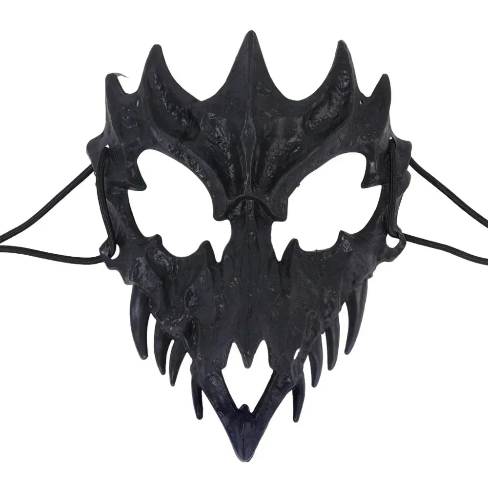 Masque Gueule de Bête à Crocs en Résine