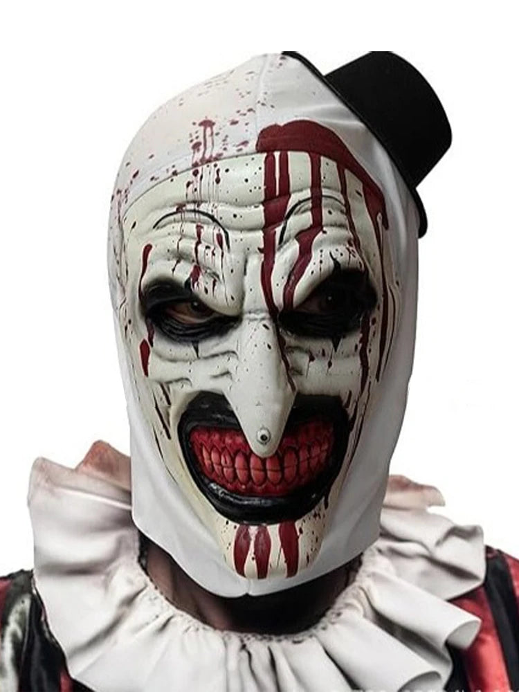 Masque Art the Clown Ensanglanté à Chapeau