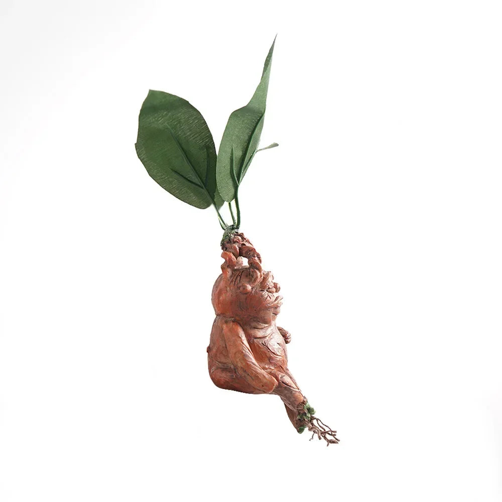 Statuette de Mandragore Endormie en Résine