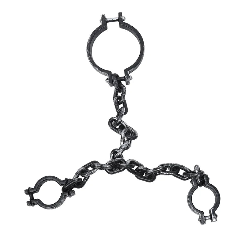 Fausse Chaîne de Prisonnier Vieillie pour Costume