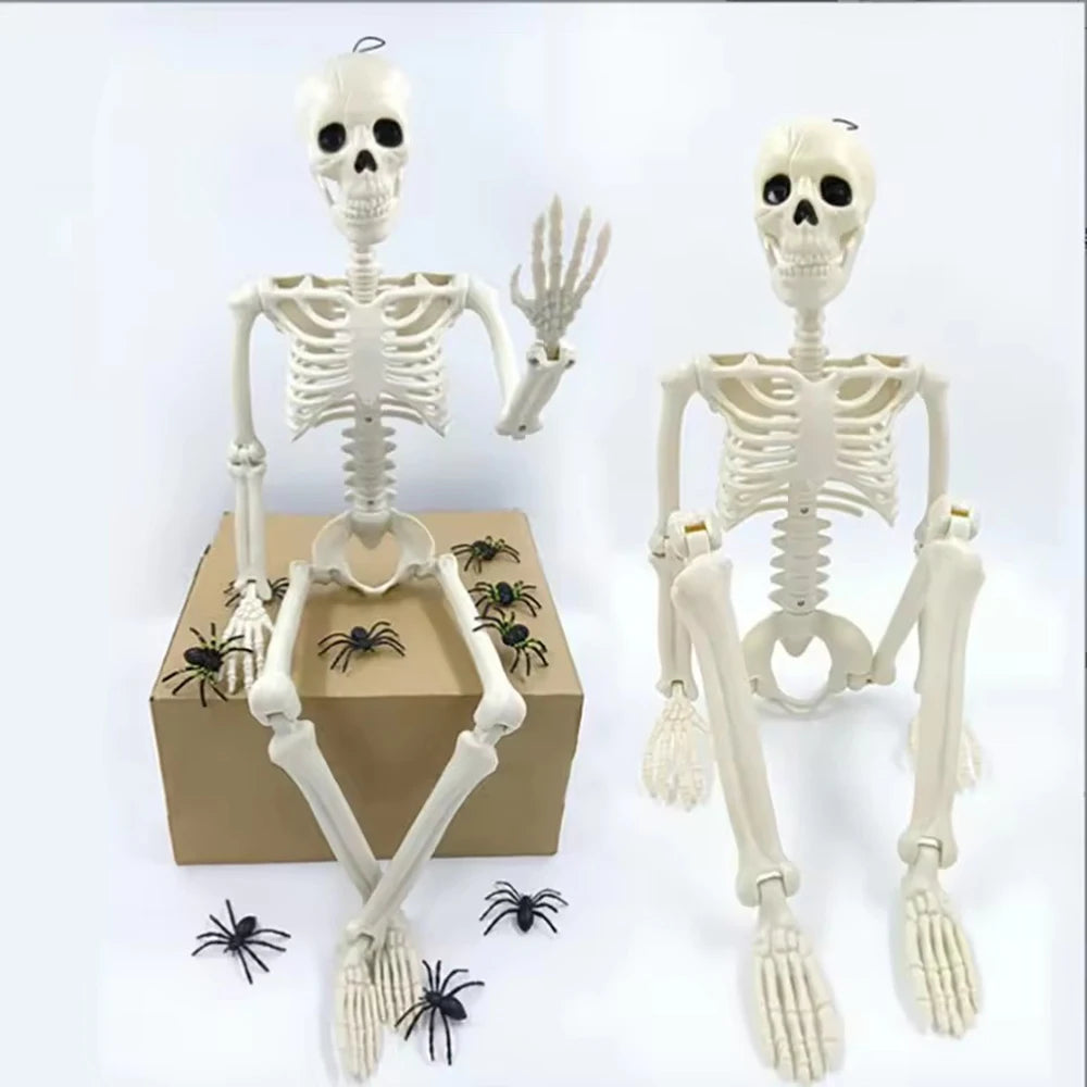 Squelette Articulé en Plastique d'Halloween