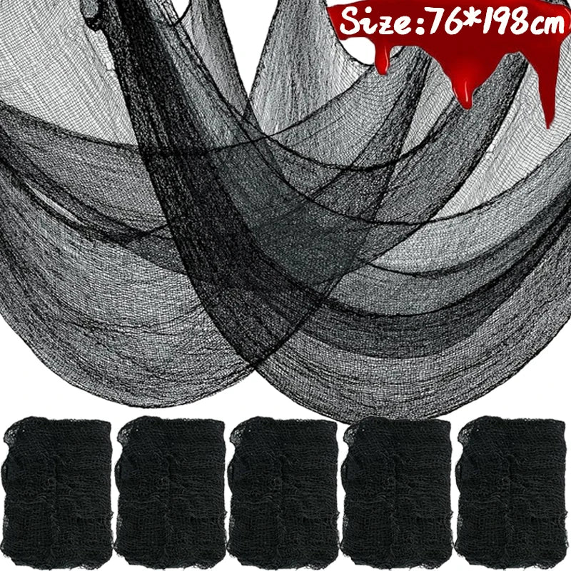 Tissu de Gaze Ensanglantée Halloween 20 Mètres