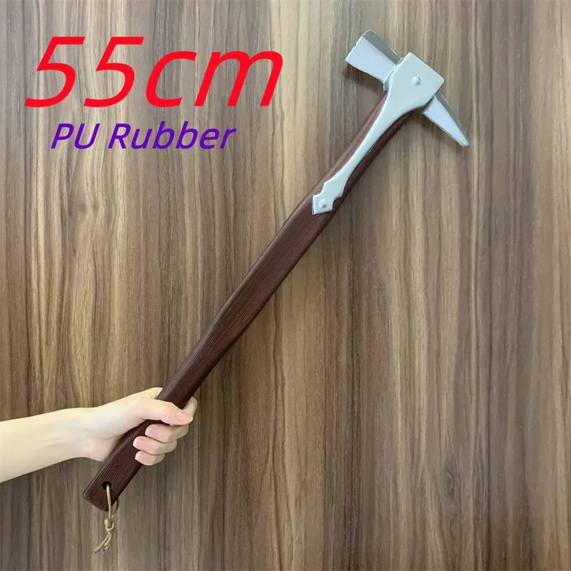 Hache de Costume 57cm en Caoutchouc PU Sanglante
