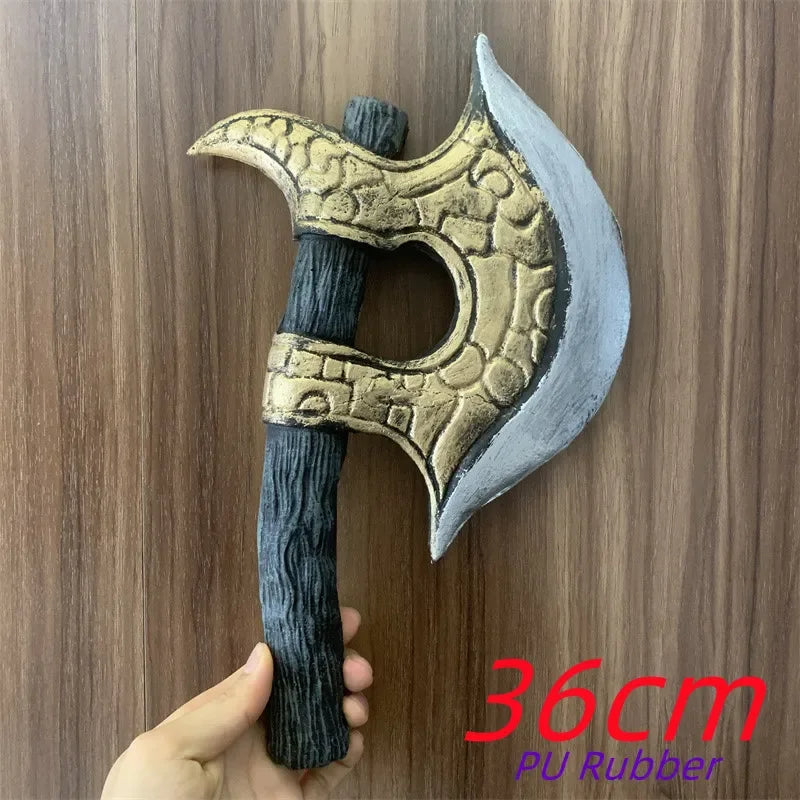 Hache de Costume 57cm en Caoutchouc PU Sanglante
