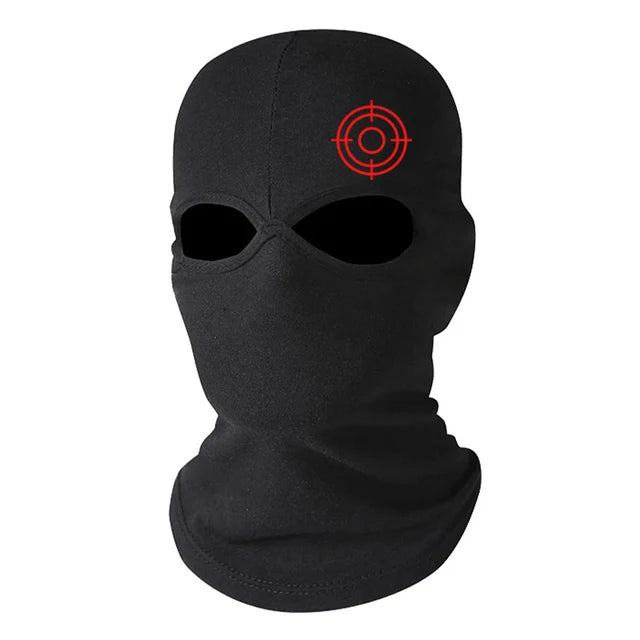 Cagoule Noire Thermique à Double Usage