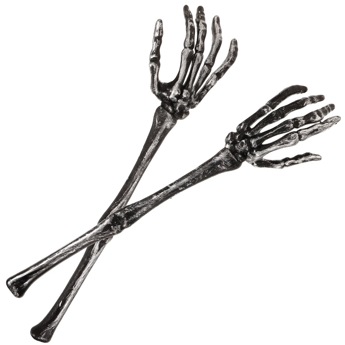Paire de Bras de Squelette d'Halloween Gris Vieilli