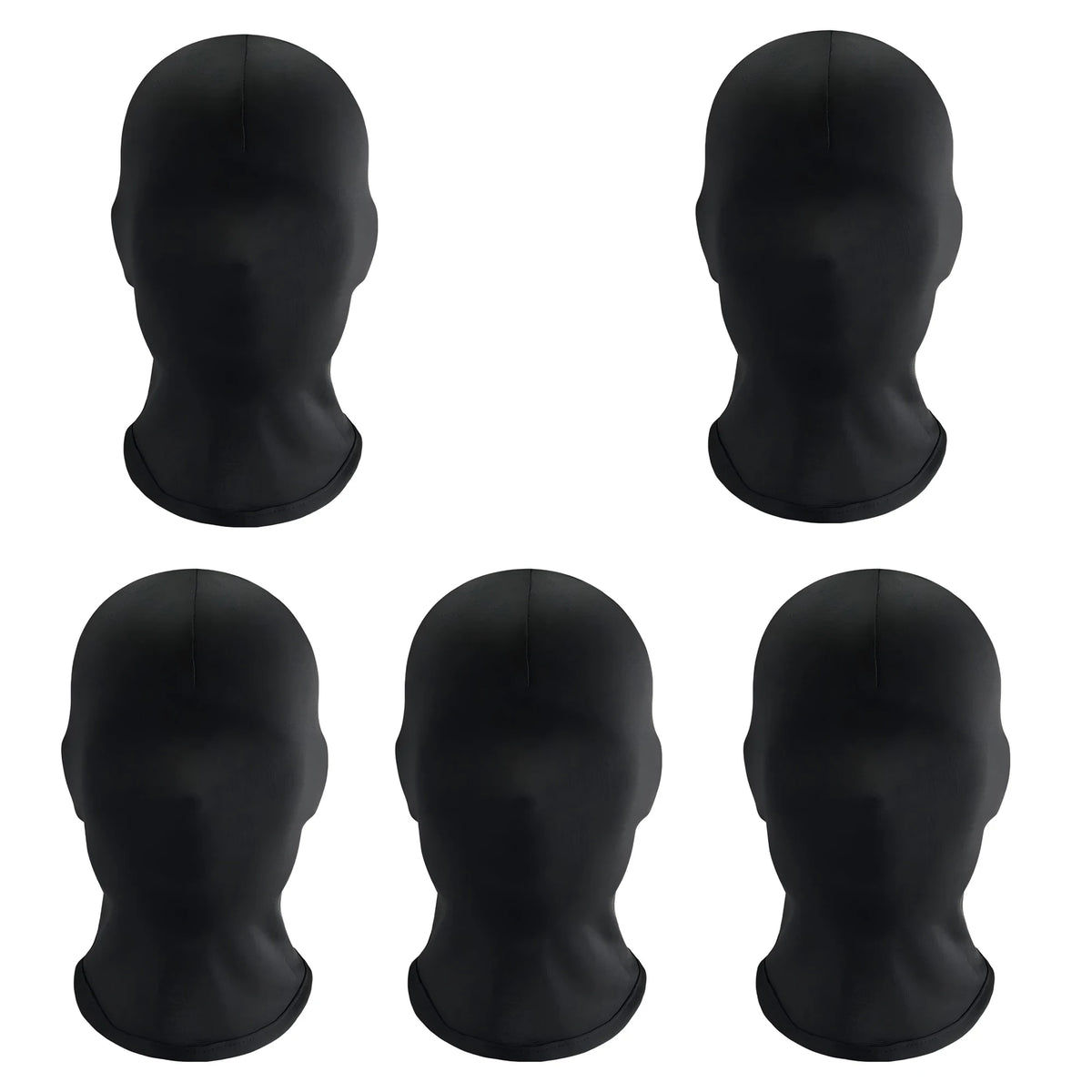 Masque Intégral Noir à Découper DIY