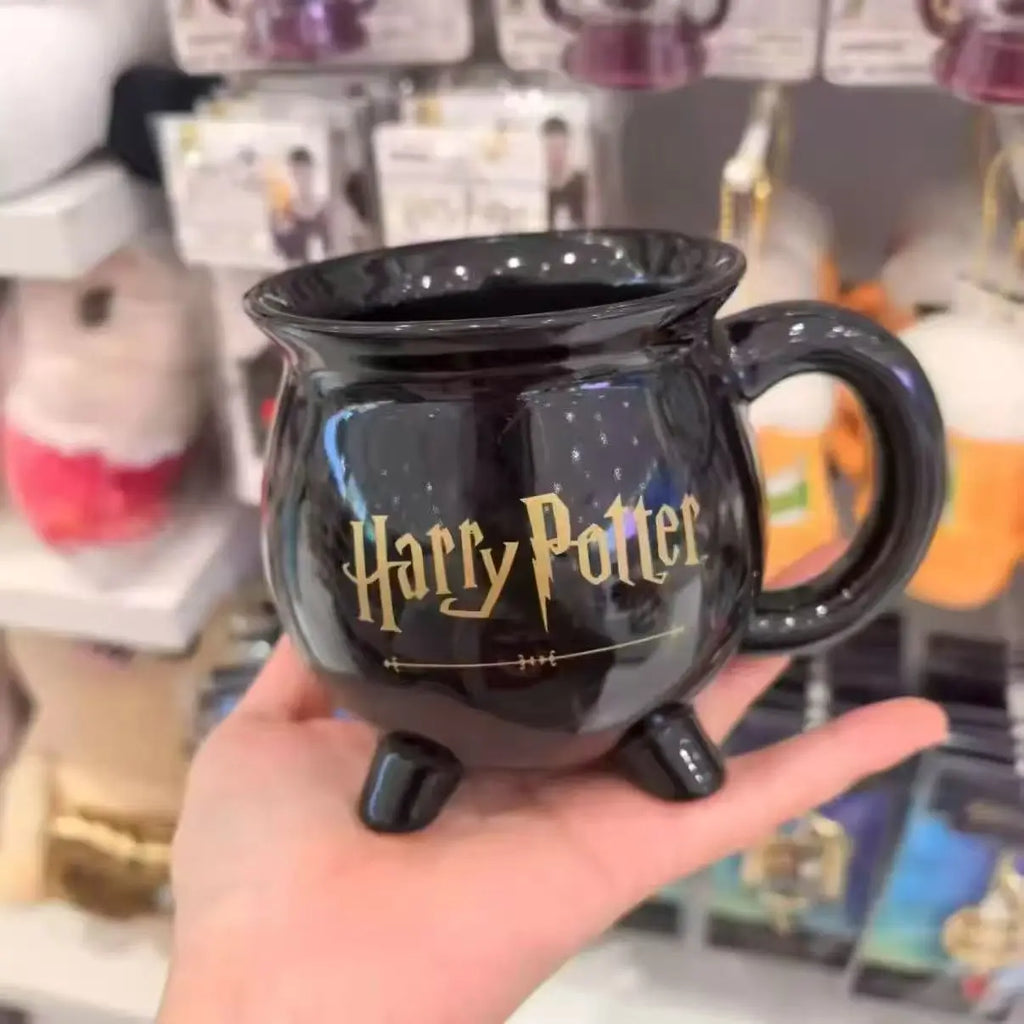 Tasse Chaudron Harry Potter Noire et Dorée