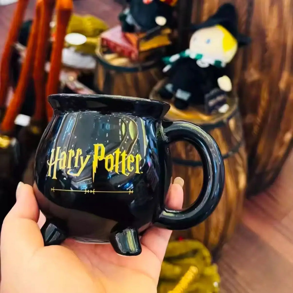 Tasse Chaudron Harry Potter Noire et Dorée