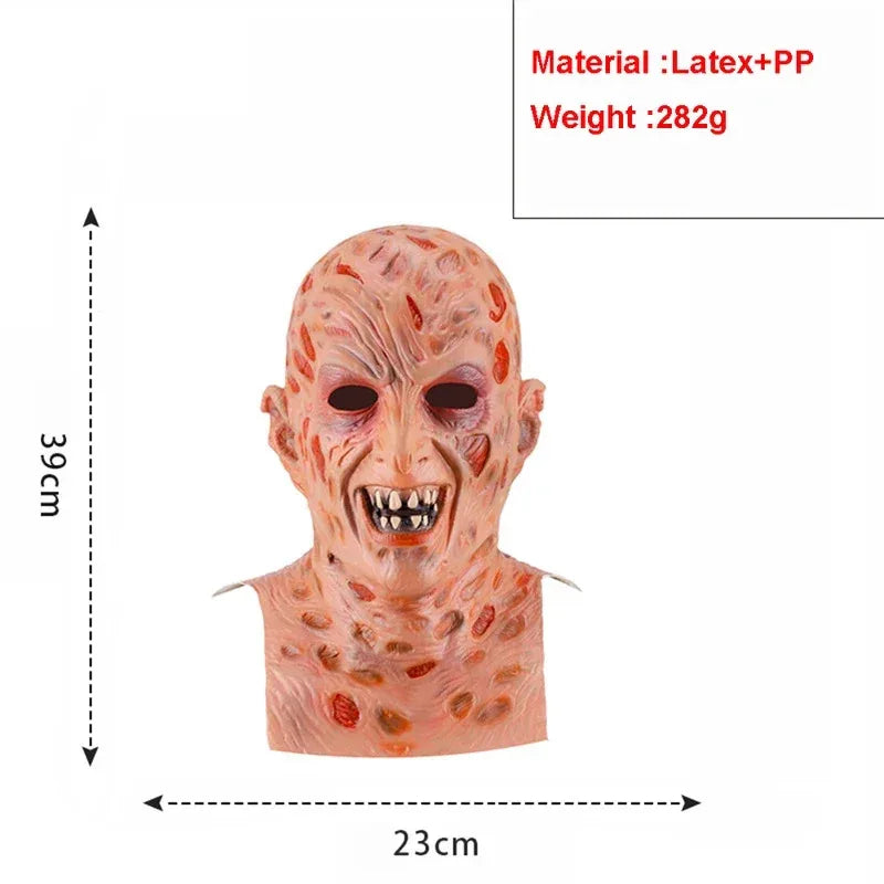 Déguisement Freddy Krueger : Pull Démoli, Masque et Gant