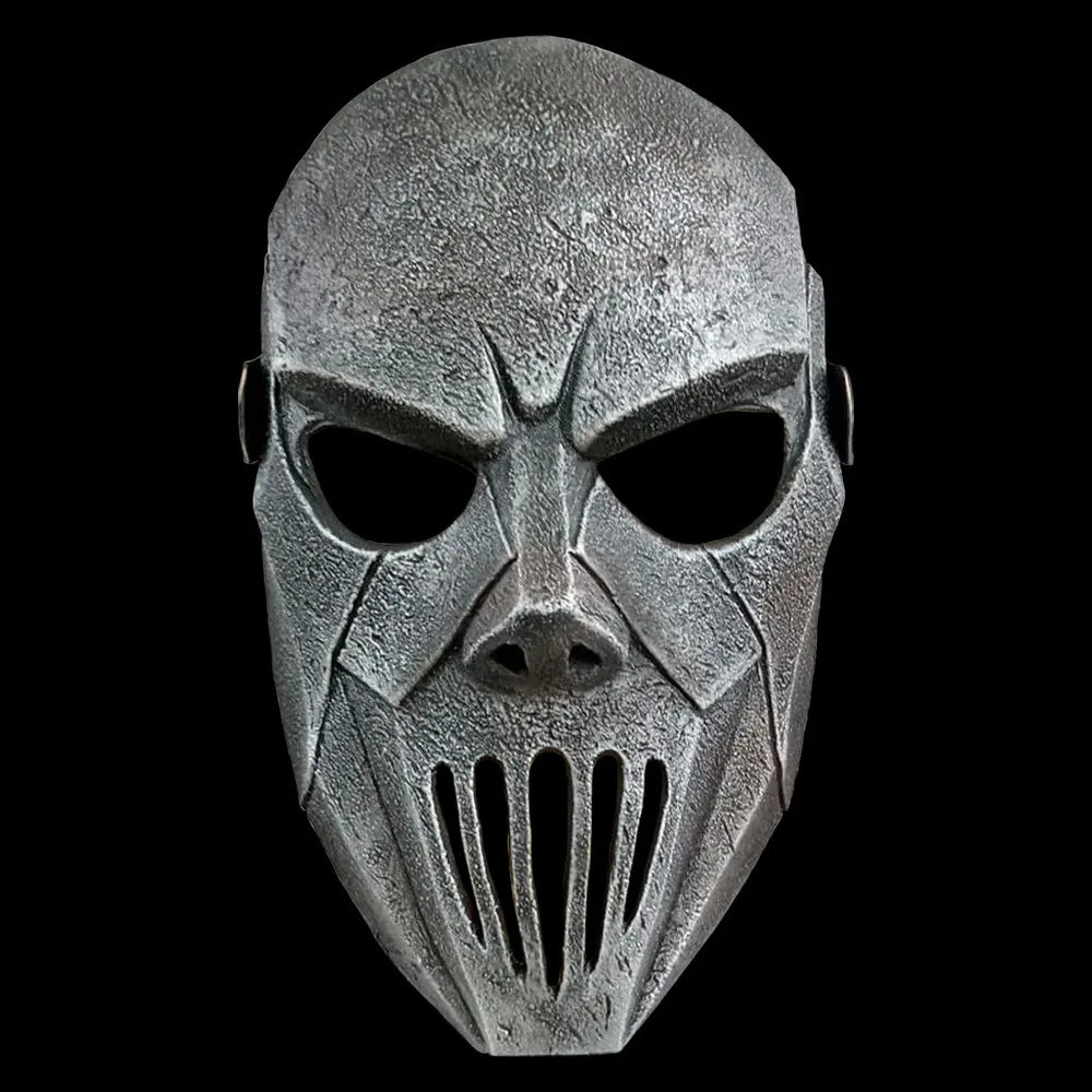 Masque Effet Métal Vieilli à Grilles Brutales