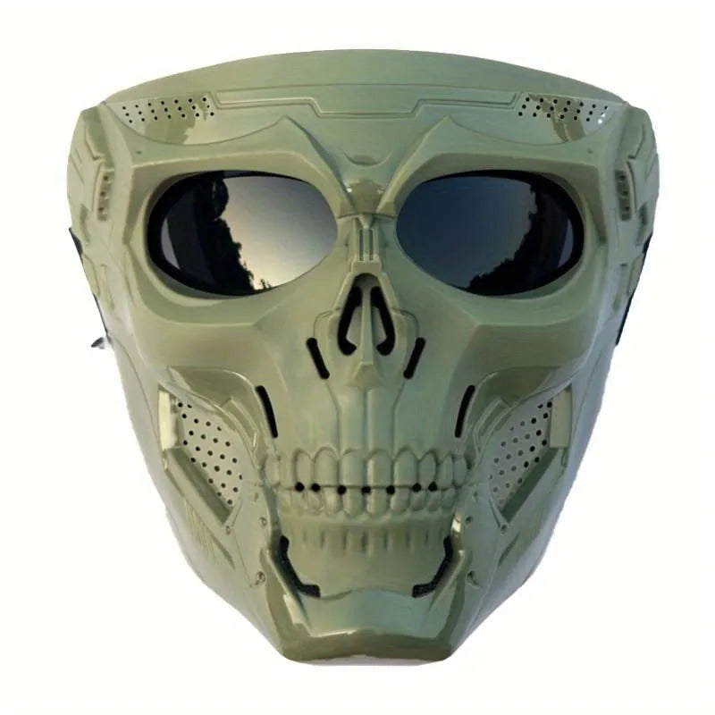 Masque de Crâne Tactique Intégral Noir